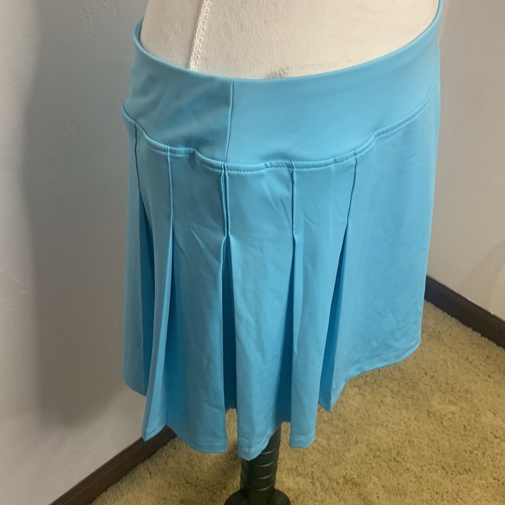 Tommy Bahama Turquoise Golf Skirt NWT Large - Picture 3 of 7